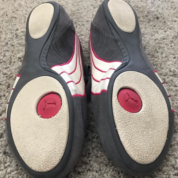 Puma gray and pink size 10 - Picture 2 of 4